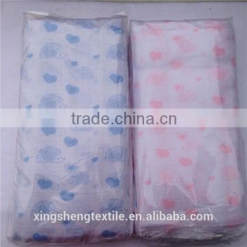 65*65cm grating 100% cotton baby diaper/blanket