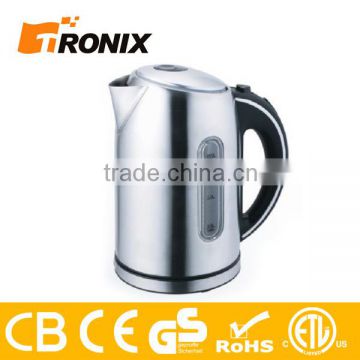 CE GS ROHS LFGB EPR REACH AND ETL APPROVED 1.7L DIGITAL LCD STAINLESS STEEL ELECTRIC KETTLE