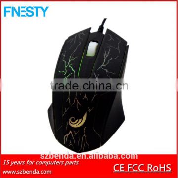 5D High Standard backlight wired Gaming Mouse with fashion Design
