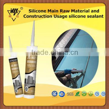 Silicone Main Raw Material and Construction Usage silicone sealant