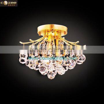 Crystal Lighting Ceiling Chandelier Ceiling Lamp Led Light Hotel Lobby Light Room Lighting Fixture CZ7307G/300