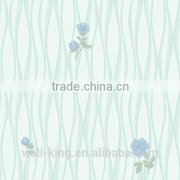 stripe flower for home decor wall paper hot sale design new