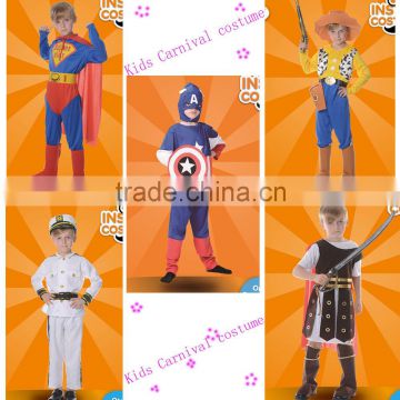 Halloween kids Captain America costume Children party costume kids Carnival costume                        
                                                Quality Choice