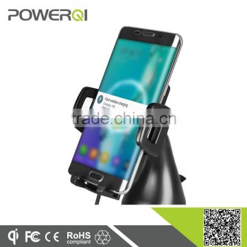 Qi enabled 10W fast wireless car charger dock for smart phones small MOQ available hot selling accessories (FC50)