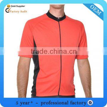New model orange cycling jersey