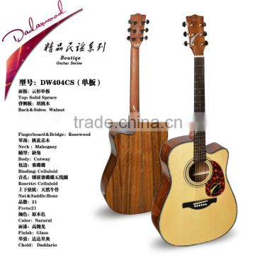 40" 41" Acoustic guitar Solid Spruce Walnut Wood China factory support Wholesale & OEM Custom LOGO