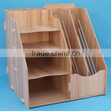 2016 new design wooden stationery box wholesale