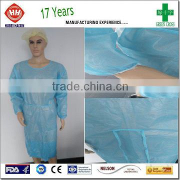 Disposable Anti Bacterial Impervious Doctor's Gown