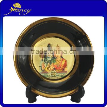 hot selling unique hindu style Vishun decorative plate
