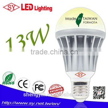 SY 13W Warm White LED bulb CE Rohs home use led light good quality factory price