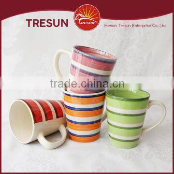 cheapceramic zebra/handpainted mugs made in China