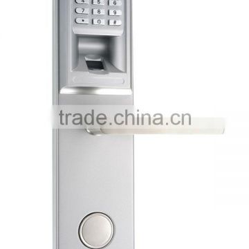 password fingerprint door lock with high level of resistance to friction