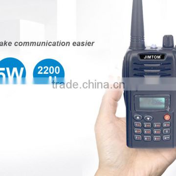 2016 Best Selling Handheld Walkie Talkie VHF Airband 118-136MHz Portable Radio Kingtone Air Band Transceiver                        
                                                Quality Choice