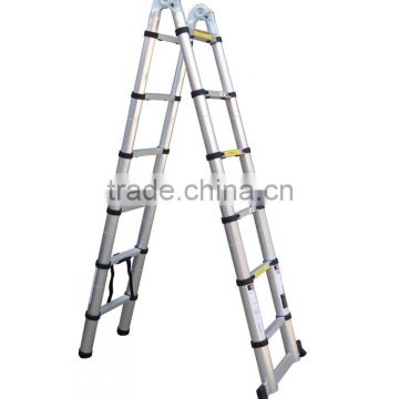 3.8m multi-function A-frame telescopic ladder