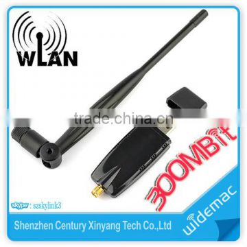 Wlan USB2.0 300MBit External 5dBi Antenna WiFi Stick