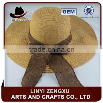10 years experience girls fashion crushable straw hats
