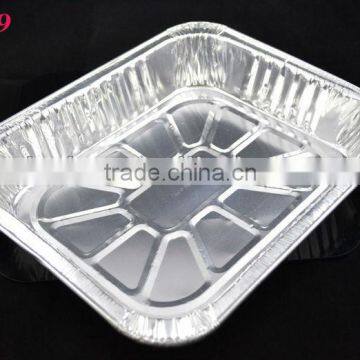 13 inch of Disposable Aluminum foil container for Barbecue