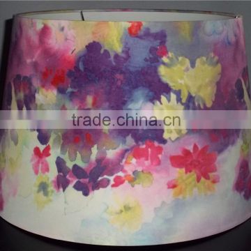 Mass production artistic handicraft handmade colorful lampshade Hawaii style hot sell in USA beach outdoor garden home decor