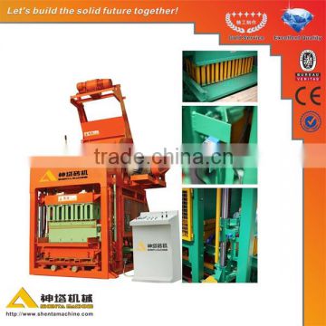 Building materials QTJ5-20 automatic cement brick manufacturing machine