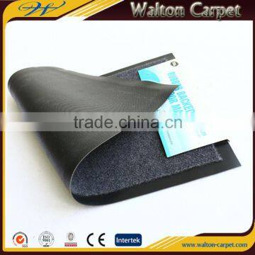 PVC backing single rib nonwoven high quality dust control pvc entrance floor mat