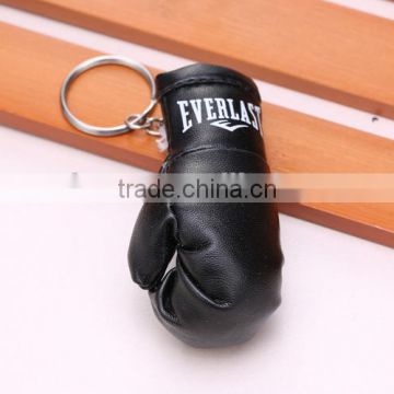 Alibaba hot sell factory directly cheap custom mini boxing glove keychain,soft PVC leychain