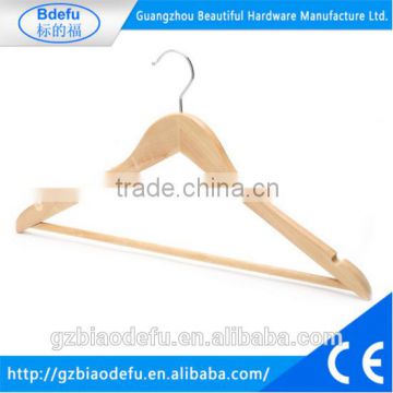 wooden clothes hanger with Trouser Bar