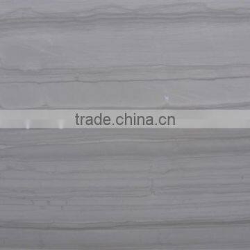 Natural China Wooden vein Gray Grey Marble stone tile slab riser