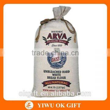 100% Cotton flour bag wholesale,flour packaging bag,flour bag/sack 25kg