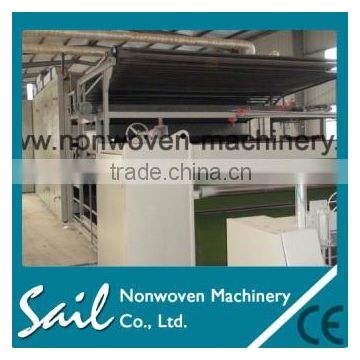 Best selling non woven polyster fibre drying oven/ thermal bonding oven for padding