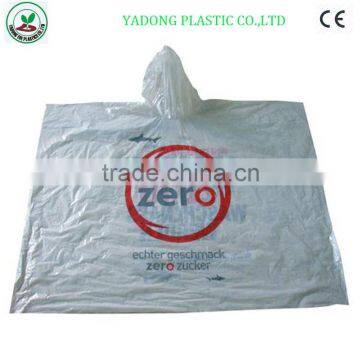 Disposable Clear PE Poncho