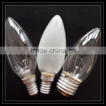 C35 35w incandescent lamp 2000h E27/B22