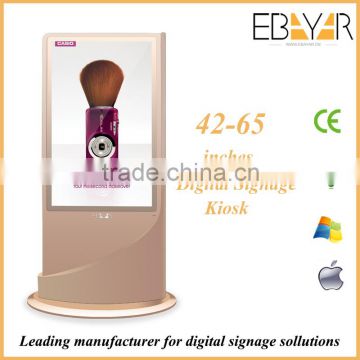 2016 new technology digital advertising display machine factory in China/floor standing/metro station commercial display