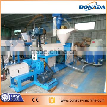 Recycled plastic pellets extruder/plastic pelletizing machinery price