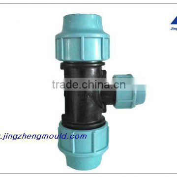 PP plastic injection pipe fitting mould with 17 years experience