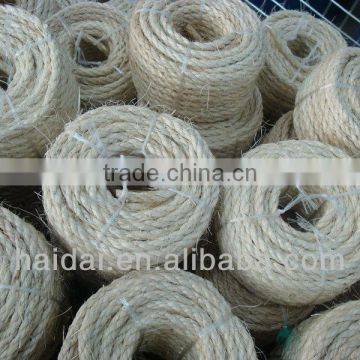 sisal twisted rope hot selling material
