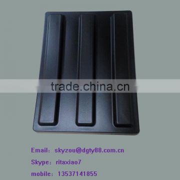 oem factory vacuum thermoform thick blister plastic tray with lid