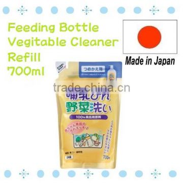 Japan Feeding Bottle Vegitable Cleaner Refill 700ml wholesale