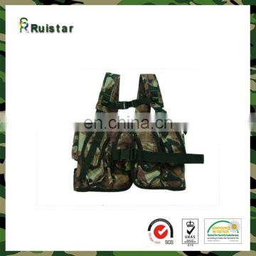 professional military molle vest with body armor