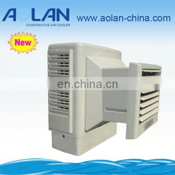 the new airflow 6000m3/h window water cooler for house (3 side cooling pads)