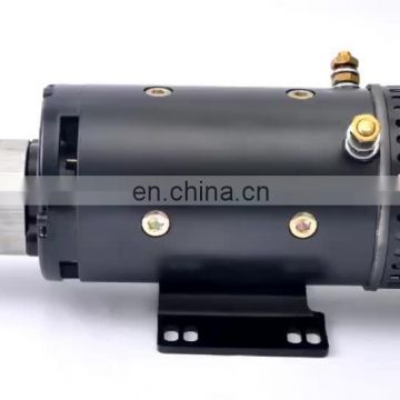 24V 4KW  high torque  dc electric motor ZD2973H WITH GEAR PUMP