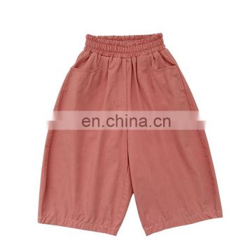 6875/Hot sell kids girl wide-leg casual pants family suit toddler girl sweet fashion all match pants