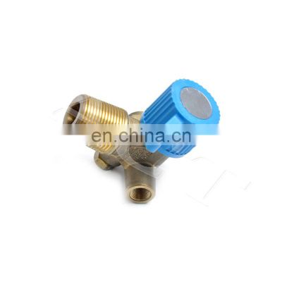 CNG car CTF-3 cylinder filling valve with 3/4 NGT thread autogas car cylinder valve