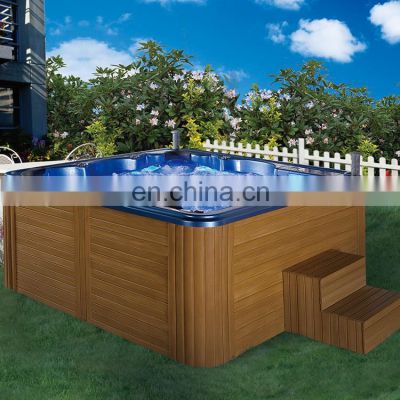 Luxury SG Control System USA imported Acrylic Shell lay z SPA 6 People SPA Tubs