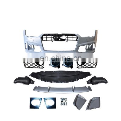 Factory direct sales for Audi A7/S7 upgrade RS7 front bumper assy for tuning parts 2016-2018 auto rear spare parts car body kits