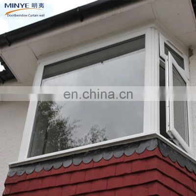 Used home PVC swing out Bay plastic window vinyl bay windows