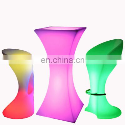 garden lights led outdoor chair set glow bar rechargeable led furniture bar table plastic party bar tables hookah lounge table