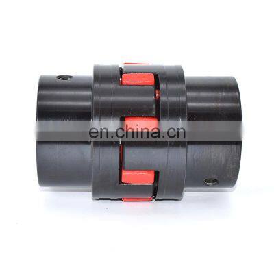 Excellent response and high torque capacity pto drive shaft flexible coupling DJ-A type expanded shaft jaw coupling