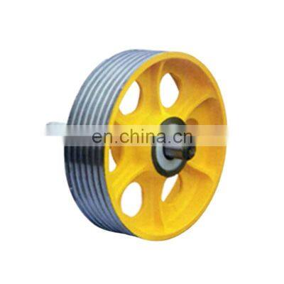 Hot sale cast iron Nylon deflector sheave elevator pulley sheave