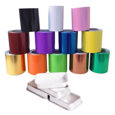 Advanced Coated Aluminum Foil Various Colors Food Packaging Use