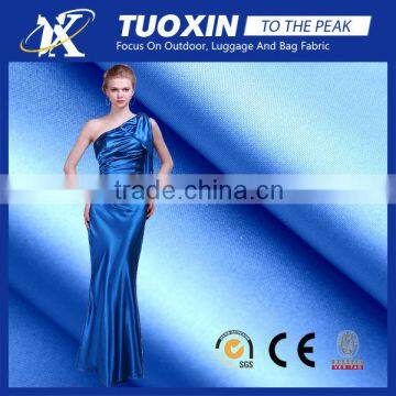 elegant evening dress fabric/spandex fabric